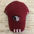 Adidas Accessories | Adjustable Garnet Fsu Hat | Color: Red/White | Size: Os