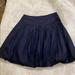 Victoria's Secret Skirts | Body By Victoria Navy Iridescent Bubble Skirt Sz6 | Color: Black/Blue | Size: 6