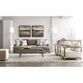 Bernhardt Mila 92" Recessed Arm Sofa w/ Reversible Cushions in Gray/Brown | 33.5 H x 92 W x 41.5 D in | Wayfair P6417_5533-011_780