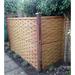 MGP 6 ft. H x 6 ft. W Braided Wood Fencing Wood in Brown | 72 H x 72 W x 2 D in | Wayfair WFP-66-2
