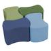Factory Direct Partners SoftScape Butterfly Seating in Green/Yellow/Black | 12 H x 12 W x 17.75 D in | Wayfair 12225-ET