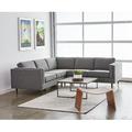 Multi Color Sectional - Gus* Modern Circuit Modular 3-Pc Sectional Polyester | 28.5 H x 101 W x 35 D in | Wayfair