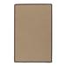 Brown/White 144 x 0.5 in Area Rug - Bayou Breeze Nahua Braided Beige/Brown Area Rug Polypropylene | 144 W x 0.5 D in | Wayfair