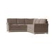 Brown Reclining Sectional - Wildon Home® Bevins 108" Wide Cotton Corner Sectional | 40 H x 108 W x 96 D in | Wayfair