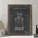 Steelside™ 'Barware Blueprint VII' by Paul Cezanne - Picture Frame Painting Print, Glass in Brown | 38 H x 28 W in | Wayfair