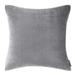 Nautica Plush European Sham Polyester in Gray | 26 H x 26 W x 1 D in | Wayfair USHSGY1117138