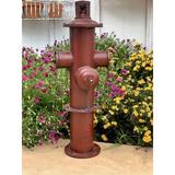 17 Stories Benbow Fire Hydrant Garden Art Metal | 31 H x 13 W x 11 D in | Wayfair 0BDB8D63631A44F8A5194A581491ECD7