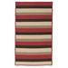 Brown/Gray 48 x 0.5 in Area Rug - Breakwater Bay Wilkesboro Striped Braided Red/Brown/Gray/White Indoor/Outdoor Area Rug | 48 W x 0.5 D in | Wayfair