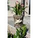 Rosalind Wheeler Mchaney Resin Statue Planter Resin/Plastic | 10.6 H x 9.3 W x 11 D in | Wayfair BA707AB668D04C2598B0F29EA6EC8EDD