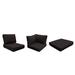 Latitude Run® Larrissa 18 Piece Outdoor Cushion Set Acrylic in Black | 6 H in | Wayfair 4F2B1BE687164C5ABA2160A1A02CF8AB