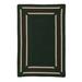 Green/White 108 x 0.5 in Area Rug - Wildon Home® Garr Braided Green/Beige Area Rug Polypropylene | 108 W x 0.5 D in | Wayfair