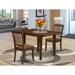 Winston Porter Chaddsford Drop Leaf Solid Wood Dining Set Wood/Upholstered in Brown/Red | Wayfair 7A9D29A374424C0CB91E8229606240B3