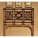 Bayou Breeze Polk Queen Open-Frame Headboard w/ Wall Decor Wicker/Rattan in Brown | 62 H x 65 W x 3 D in | Wayfair 3626A68034B14310B8A95438837650D5