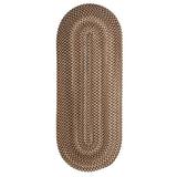 Brown 24 x 0.5 in Area Rug - August Grove® Ferid Reversible Area Rug - Polypropylene/Wool | 24 W x 0.5 D in | Wayfair