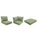 Wade Logan® Basden 16 Piece Outdoor Cushion Set Acrylic in Green/Brown | 6 H in | Wayfair 65432C12A04E474CA976B3B5A8FD1FC4