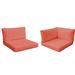 Latitude Run® Larren Outdoor Seat/Back Cushion Acrylic in Orange/Red/Pink | 4 H in | Wayfair 38C77CF58E294CC38E4F9928E1EF11EE