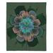 Wildon Home® Piontek Ghost Flower Throw Polyester in Green | 51 W in | Wayfair 0B1B870DD42D4B9199D5EFE40B538F05