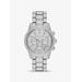 Michael Kors Ritz Pavé Silver-Tone Watch Silver One Size