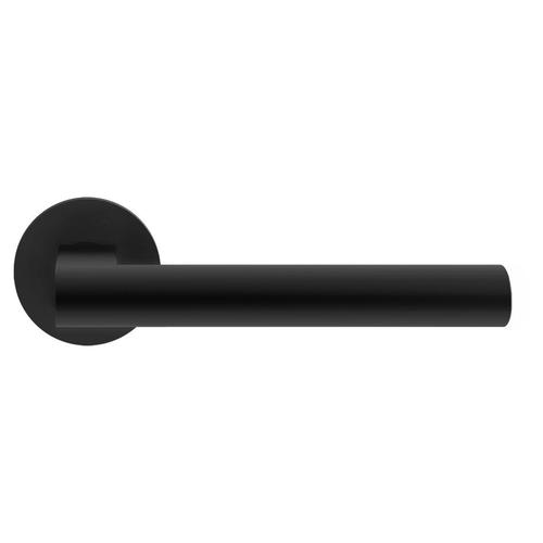 Karcher Türgriff-Garnitur Madeira EPL45 Kosmos schwarz Türklinke, Profilzylinder