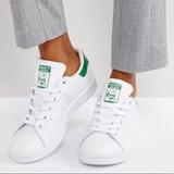 Adidas Shoes | Adidas Stan Smith Green White Sneakers Tennis Shoe | Color: Green/White | Size: 4.5