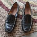 Nine West Shoes | Black Patent Womens Loafers. Brown Nine West Liafe | Color: Black/Brown | Size: 7.5