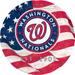 Washington Nationals 12" Team Color Flag Sign