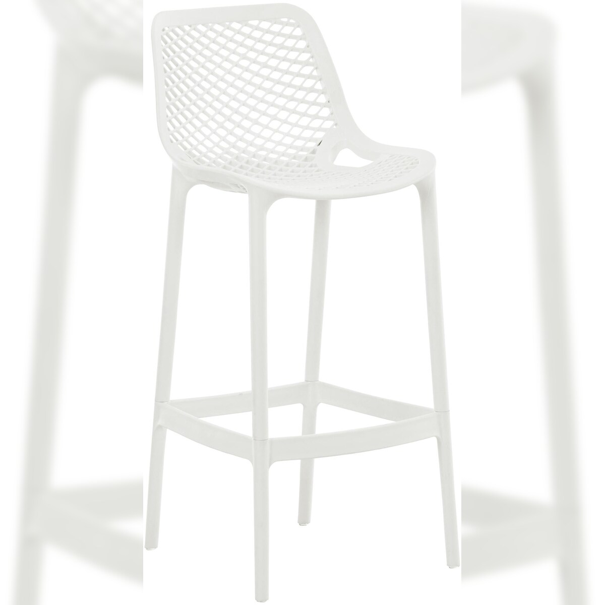 CLP Outdoor Barhocker Air weiß Image
