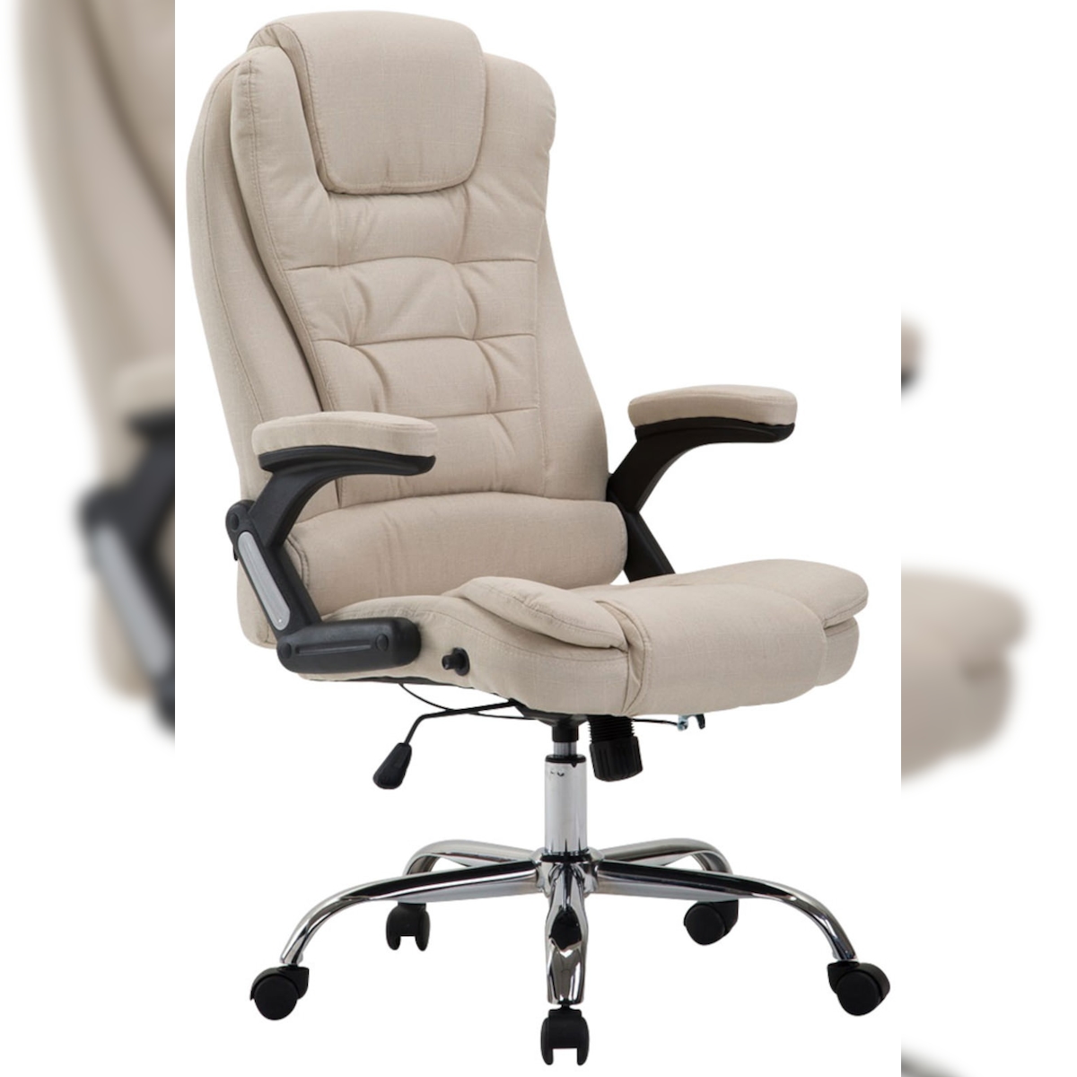 CLP Bürostuhl Thor Stoff creme Image