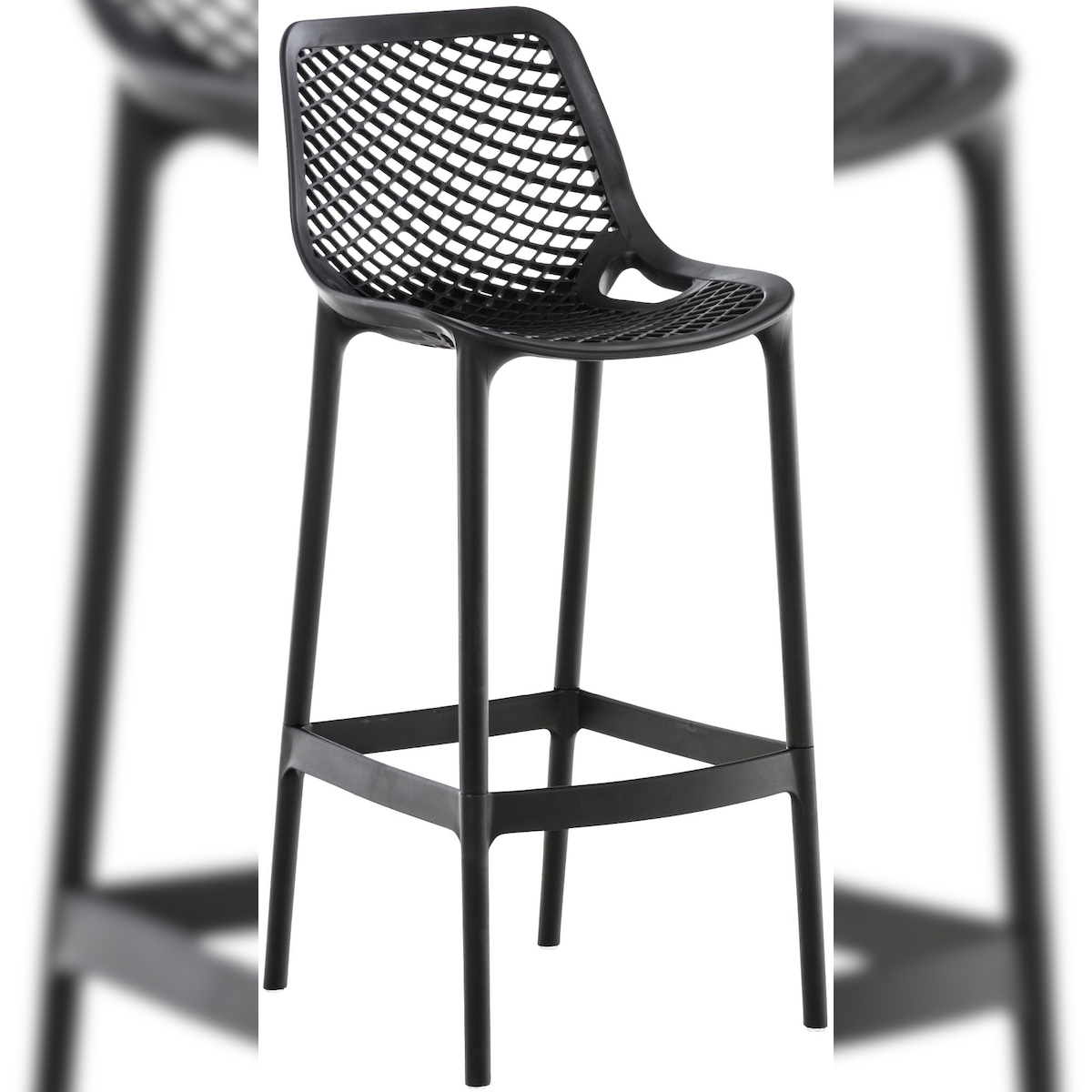 CLP Outdoor Barhocker Air schwarz Image