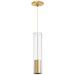 Captra 3" Wide Clear Glass LED Freejack Mini Pendant Light