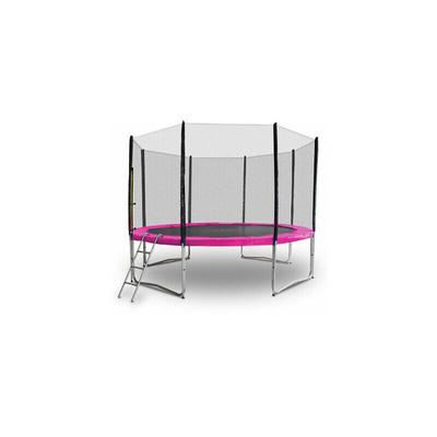 Mspoint - Gartentrampolin Trampolin 305cm Modell 2019 Randabdeckung Pink Image