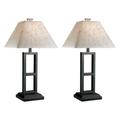 Signature Design Deidra Metal Table Lamp (Set of 2) in Black - Ashley Furniture L318924