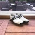 Adidas Shoes | Adidas Men's Adipure White/Black Golf Shoes | Color: Black/White | Size: 9