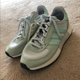 Adidas Shoes | Adidas Boost Marathon Tech Mint Green Size 5.5 | Color: Green/White | Size: 5.5