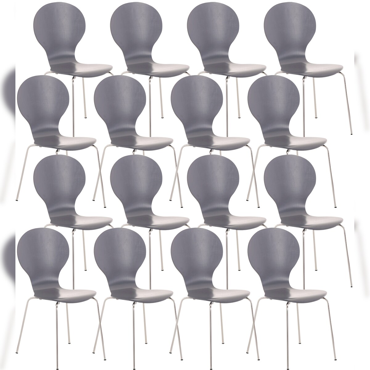 CLP 16 x Stapelstuhl DIEGO grau Image