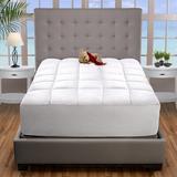 Bare Home Premium Reversible Down Alternative Mattress Pad Polyester/Down Alternative | 75 H x 54 W in | Wayfair 812228033780