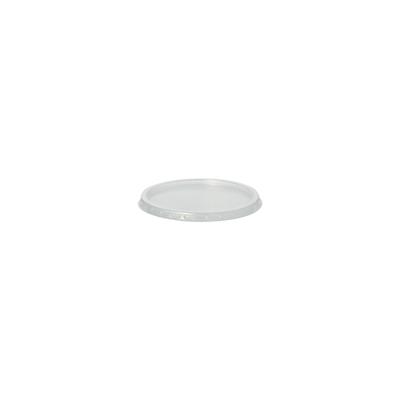 Starpak 1000 Deckel für Verpackungsbecher, PP rund Ø 10,1 cm · 0,8 cm transparent