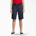 Dickies Girls' Classic Fit Bermuda Shorts, 4-20 - Dark Navy Size 8 (KR5514)