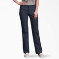 Dickies Women's Flex Relaxed Fit Pants - Dark Navy Size 18 (FP321)