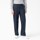 Dickies Boys' Classic Fit Pants, 4-20 - Dark Navy Size 6 (KP123)