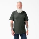 Dickies Men's Cooling Short Sleeve Pocket T-Shirt - Hunter Green Heather Size M (SS600)