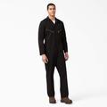 Dickies Men's Deluxe Blended Long Sleeve Coveralls - Black Size 2Xl (48799)