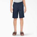Dickies Boys' Flex Slim Fit Shorts, 8-20 - Dark Navy Size 10 (KR701)