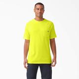 Dickies Men's Cooling Short Sleeve Pocket T-Shirt - Bright Yellow Size L (SS600)