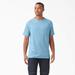 Dickies Men's Cooling Short Sleeve Pocket T-Shirt - Dusty Blue Size 2 (SS600)