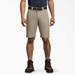 Dickies Men's Regular Fit Work Shorts, 11" - Desert Sand Size 30 (WR850)