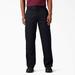 Dickies Men's Flex Loose Fit Double Knee Work Pants - Black Size 38 32 (85283F)