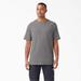 Dickies Men's Cooling Short Sleeve Pocket T-Shirt - Smoke Gray Size S (SS600)