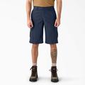 Dickies Men's Flex Relaxed Fit Cargo Shorts, 13" - Dark Navy Size 36 (WR557)