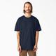 Dickies Men's Short Sleeve T-Shirt - Dark Navy Size 2 (WS480)